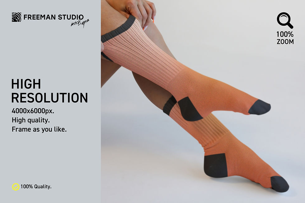 Thumbnail: Socks Mockup Set
