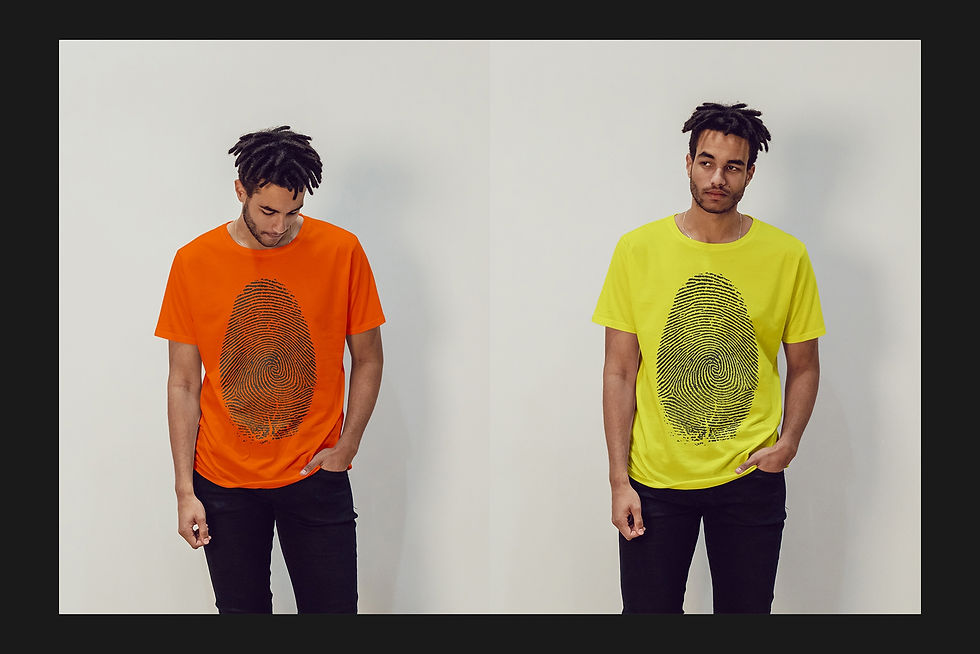 Thumbnail: African Men T-Shirt Mock-Up Set