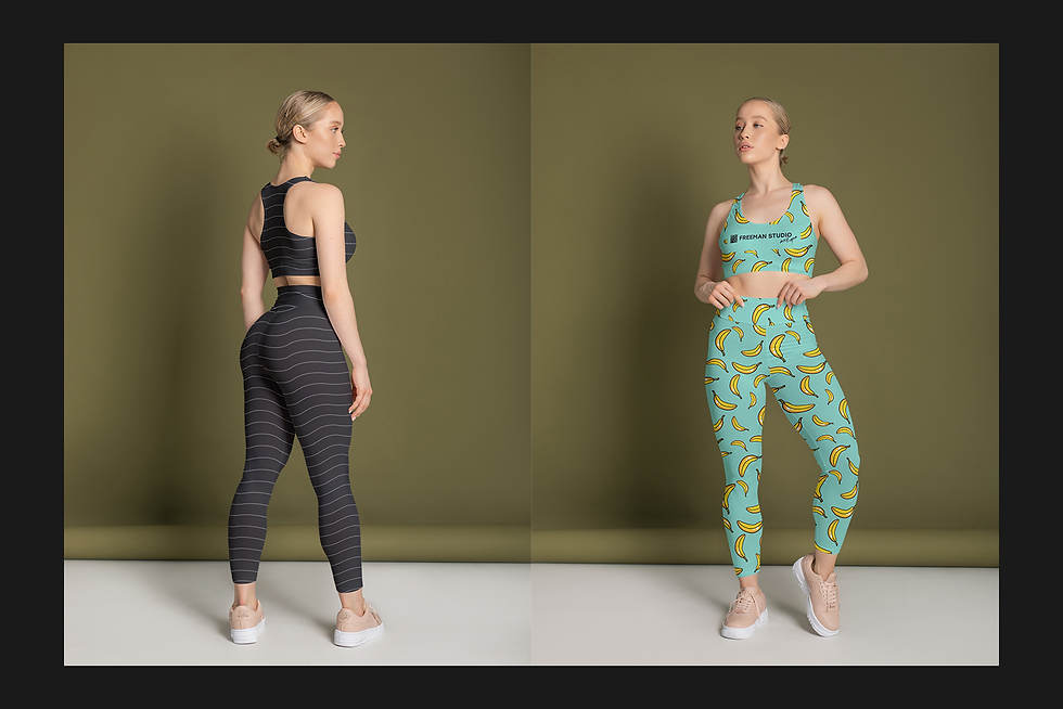 Thumbnail: Leggings and Tank-Top Mock-Up Set