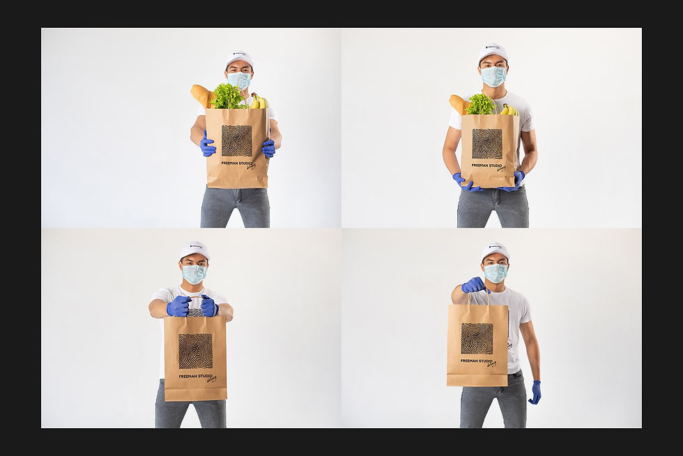 Thumbnail: Paper Bag Mock-Up Set