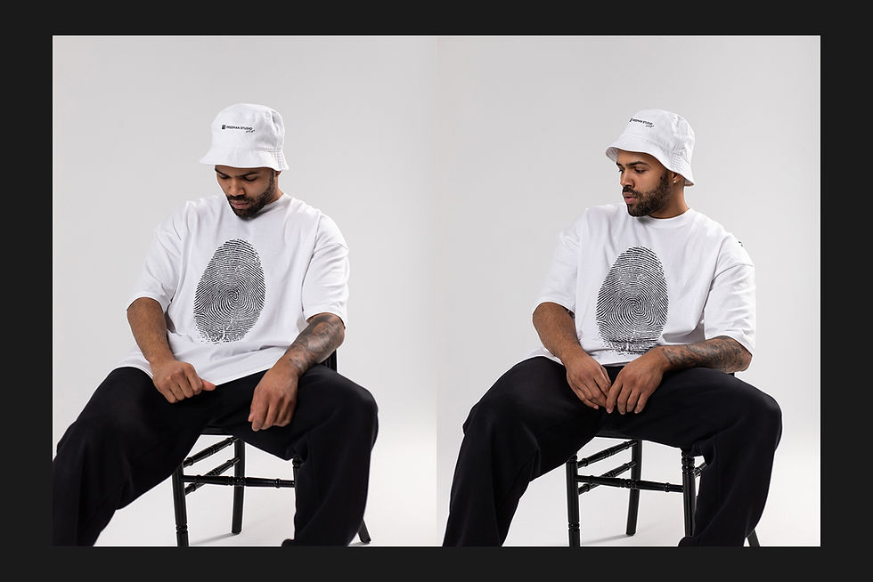 Thumbnail: T-Shirt and Bucket Hat Mock-Up Set