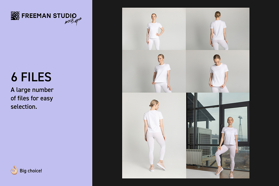Thumbnail: Leggings and T-Shirt Mock-Up Set