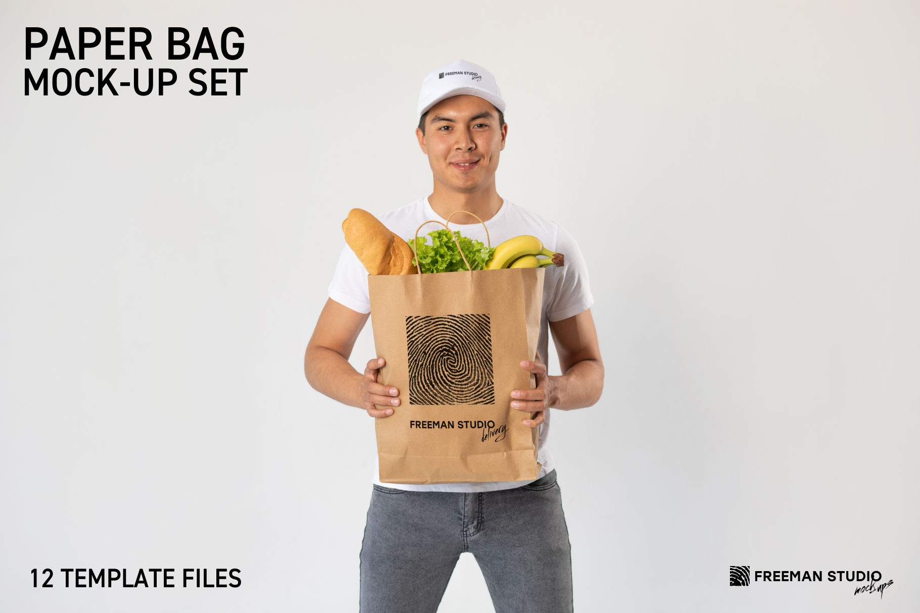 Paper Bag Mock-Up Set