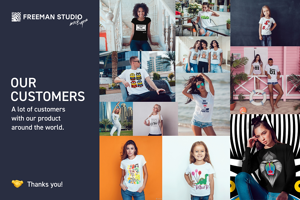 Thumbnail: T-Shirt Mock-Up Set