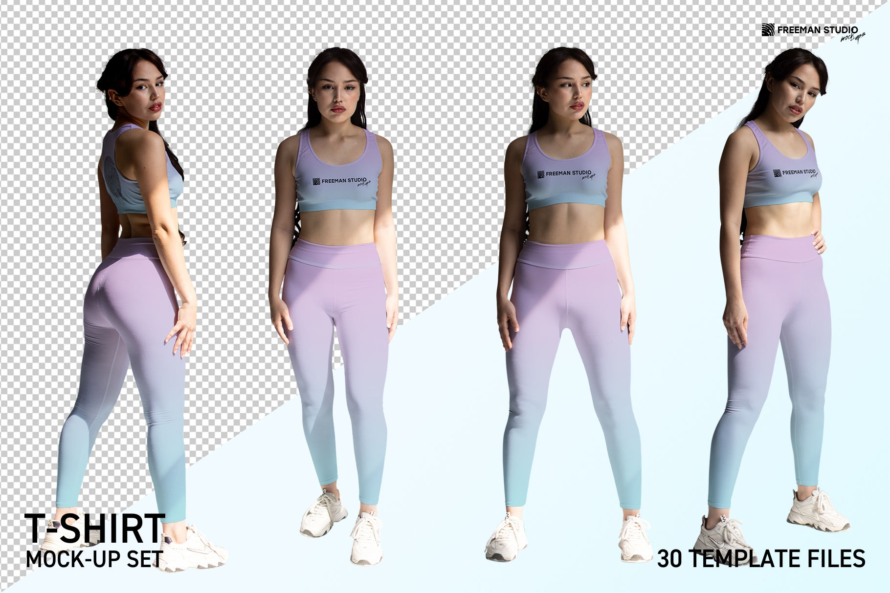 Leggings and Tank-Top Mockup