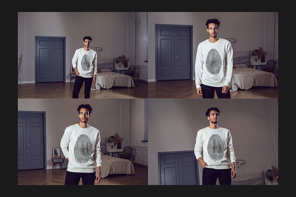 Thumbnail: African Men Sweatshirt Mock-Up Set
