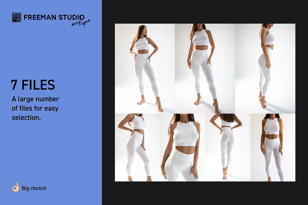 Thumbnail: Leggings and Tank-Top Mock-Up Set