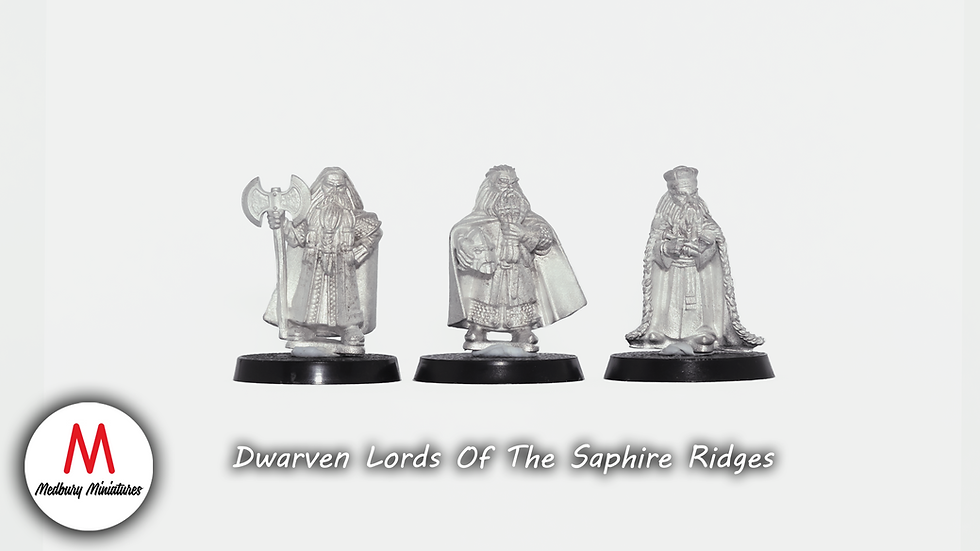 Dwarven Lords Of The Saphire Ridges