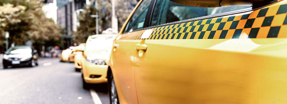 Taxi on the Street