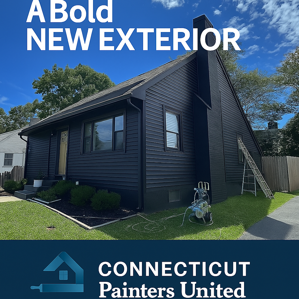 Exterior house painting in Hartford CT with professional painters using Sherwin-Williams products, freshly painted colonial home exterior in Middletown Connecticut, vinyl siding painting and restoration services in Cromwell CT, residential exterior painting near me in New Haven CT, interior wall painting in Stamford CT living room with modern colors, professional kitchen cabinet painting services in Greenwich Connecticut, bedroom interior painters near me in Bridgeport CT, residential interior painting with crisp lines and flawless finishes, soft washing siding in Rocky Hill CT before exterior paint, power washing deck and fence for painting in Newington Connecticut, professional house washing services to prepare for painting in West Hartford CT, deck staining services in Norwalk CT with Sherwin-Williams WoodScapes, cedar fence staining and sealing in Waterbury Connecticut, professional wood deck painters and stainers in Danbury CT, commercial office building painters in Fairfield Connecticut, professional painting services for retail storefront in Bristol CT, Connecticut Painters United commercial interior painting project in Manchester CT, interior wall painting and modern color updates in Milford CT, exterior siding restoration and painting services in Meriden CT, expert painters near me providing residential and commercial painting across Connecticut.