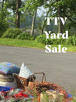 River Drive in Titusville on yard sale day