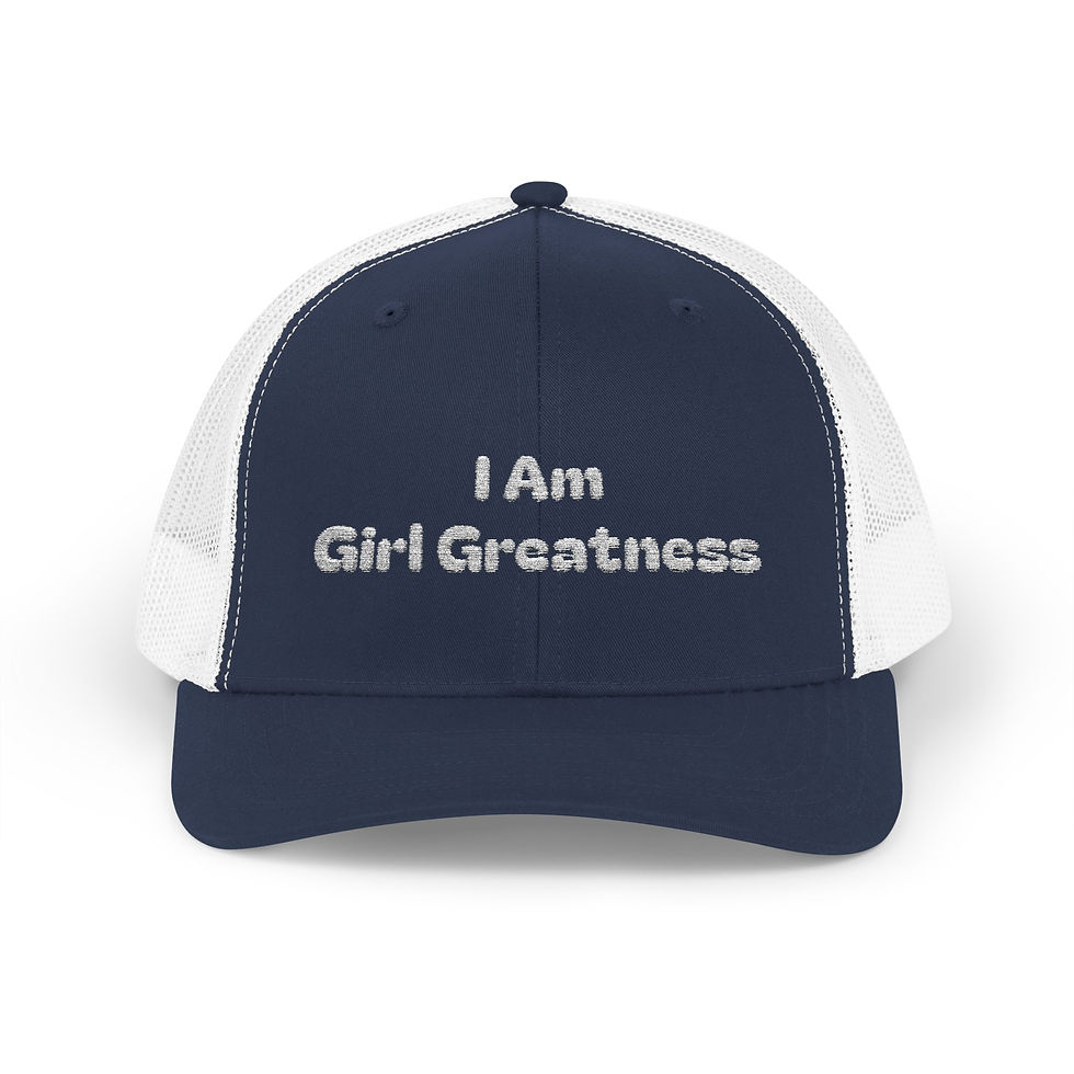 Thumbnail: I Am Girl Greatness Snapback Trucker Cap
