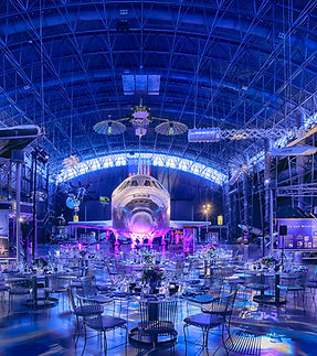 Room Shot NASM Udvar-Hazy Center Chantilly, VA Pixelme Studio