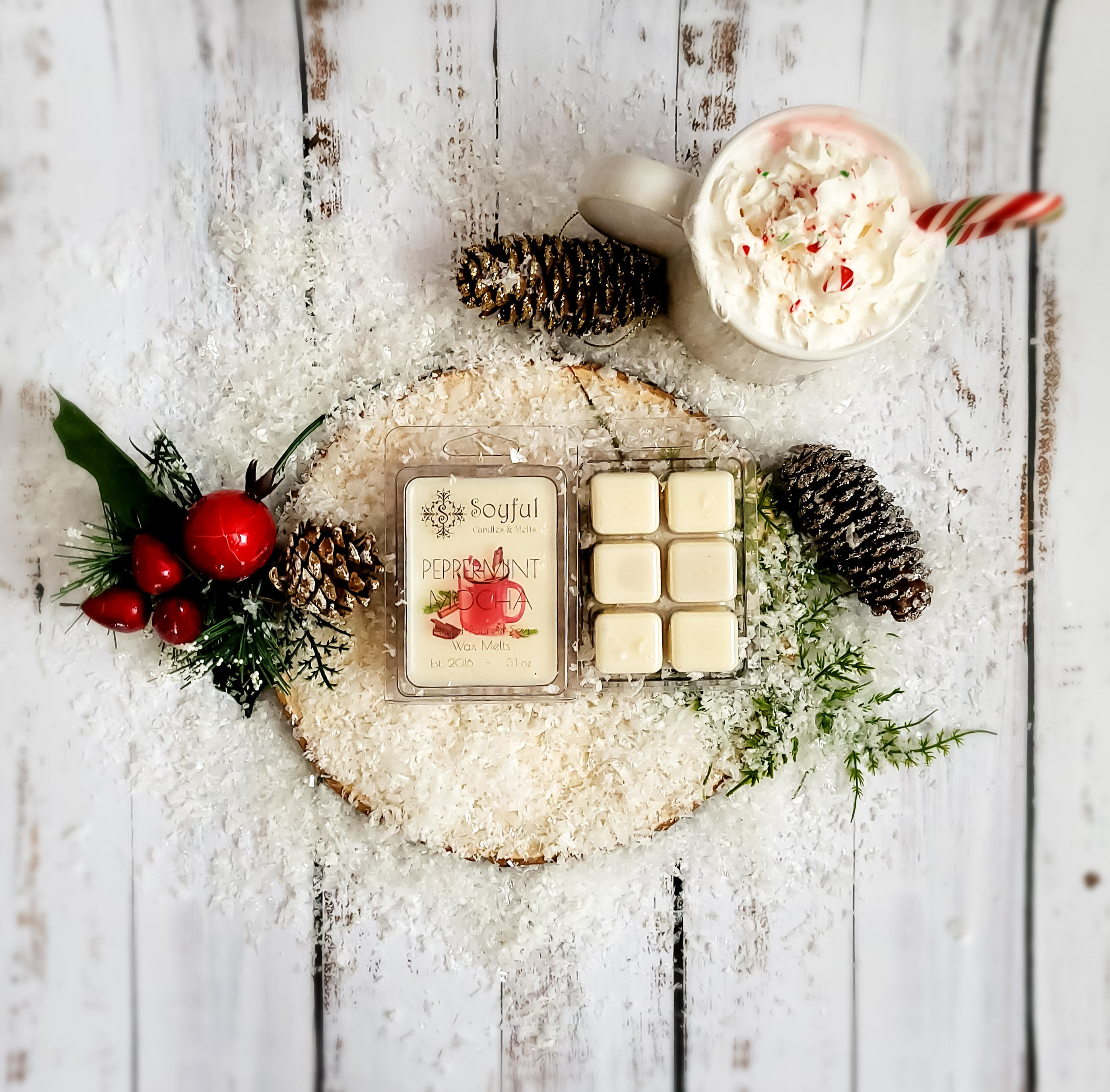 Peppermint Mocha Soy Wax Melts