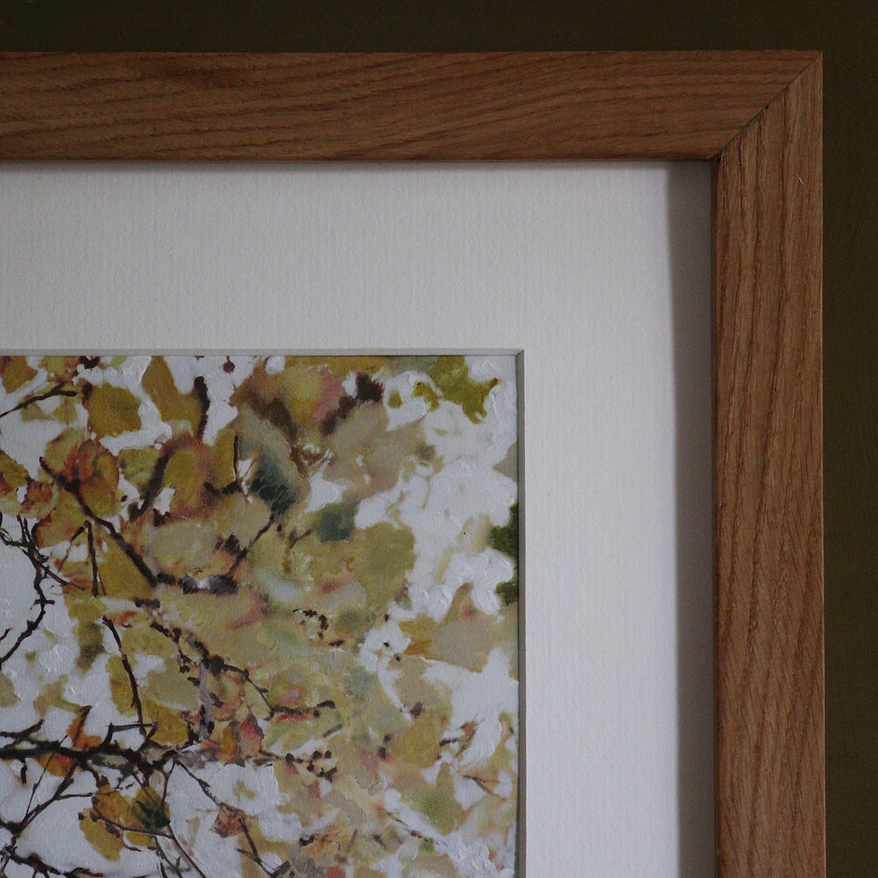 Thumbnail: 'Autumn Beech Leaves II' Painting