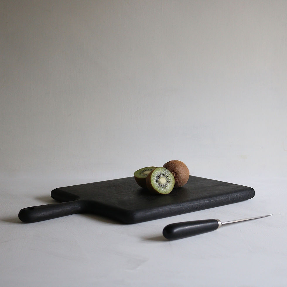 Thumbnail: Simple Board in Blackened Oak - Large