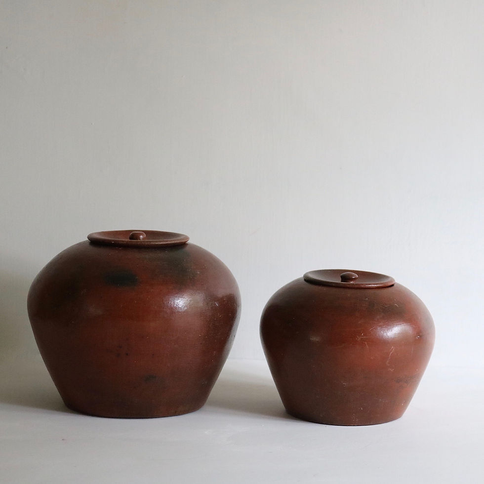 Terracotta Display Jars