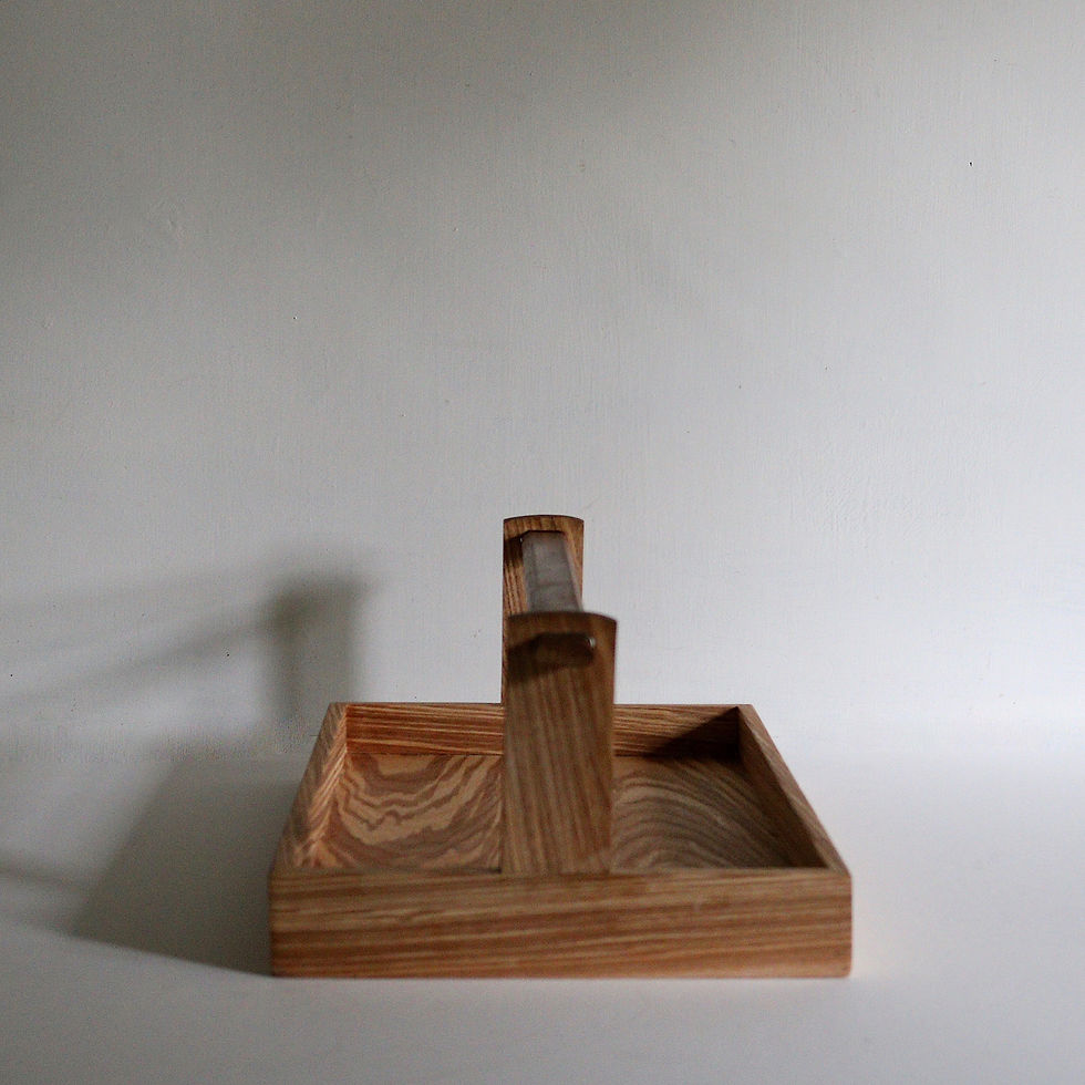 Thumbnail: 'Laura' Tray in Olive Ash