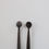 Thumbnail: Pair of Small Spoons in Dark Reclaimed Wood
