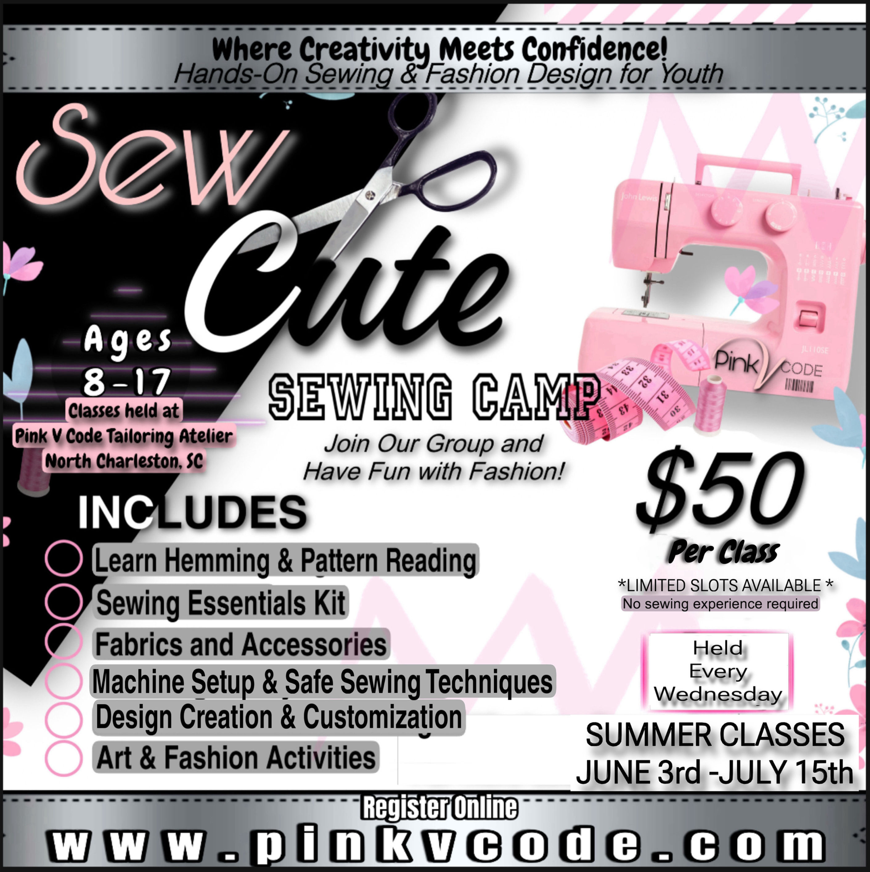 Sew Cute Sewing Camp