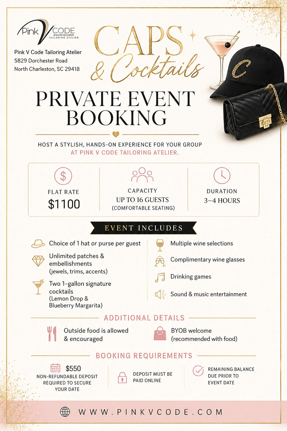 Thumbnail: PRIVATE PARTY DEPOSIT 