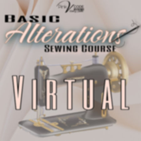 Virtual Online Sewing Class(1 Session)