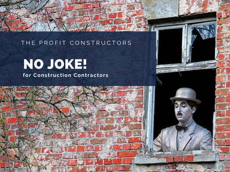 No Joke – It’s a Construction Project