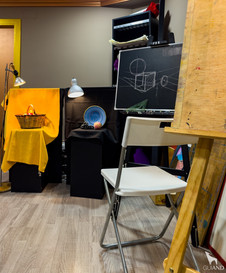 Instalaciones de la escuela de arte en D'art Masha Andorra la Vella