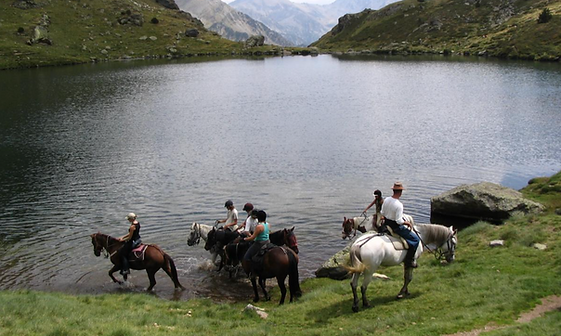 Paseo a caballo Andorra, caballos andorra, visitas andorra, hipica andorra