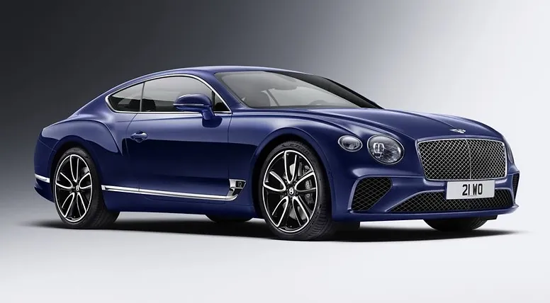 Bentley bleue voiture andorre