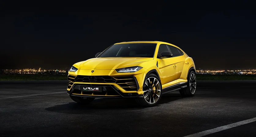 Lamborghini urus jaune andorre