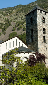 Church of Sant Esteve, romanesque art in Andorra la Vella