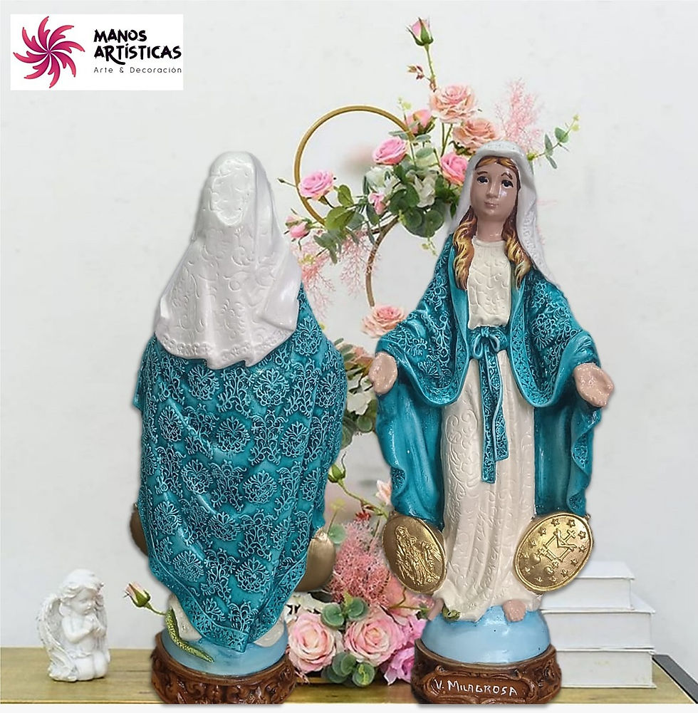 Miniatura: Vírgenes de 20 cm de alto