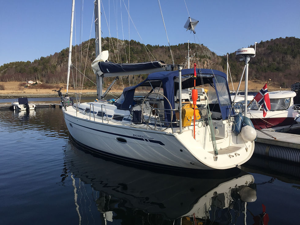 Fantastisk å ligge her i finværet...