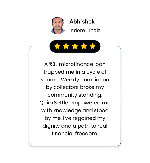 quicksettle happy user