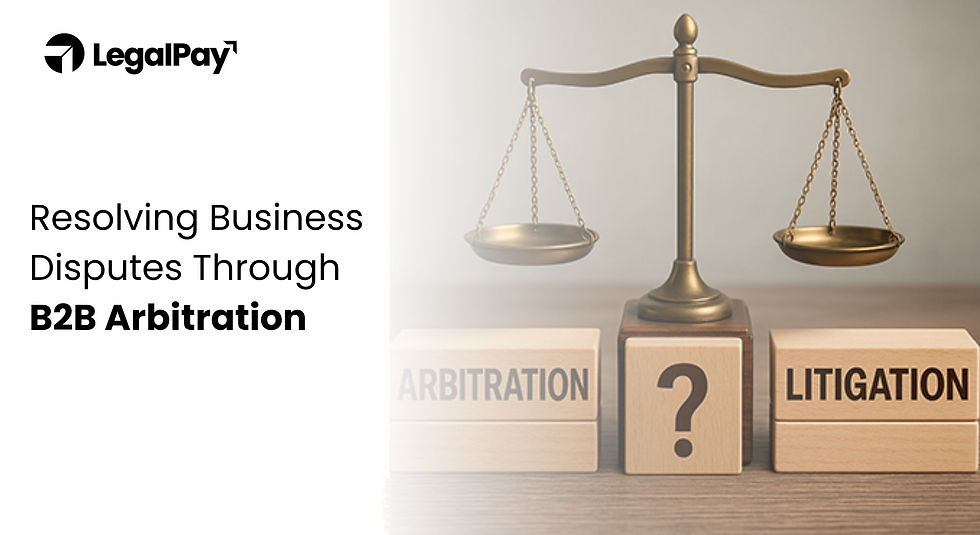 Resolving Business Disputes Through B2B Arbitration