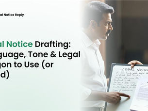 Legal Notice Drafting: Language, Tone & Legal Jargon to Use (or Avoid)