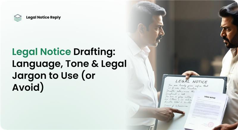Legal Notice Drafting: Language, Tone & Legal Jargon to Use (or Avoid)