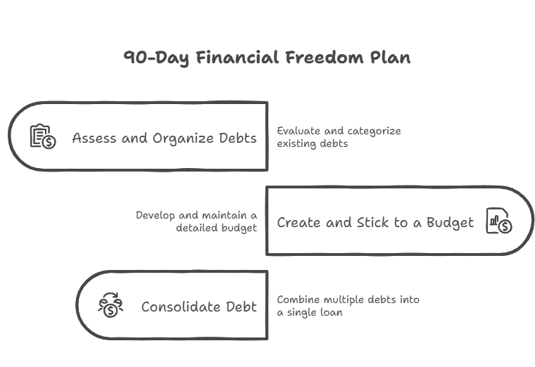 90 days financial freedom plan