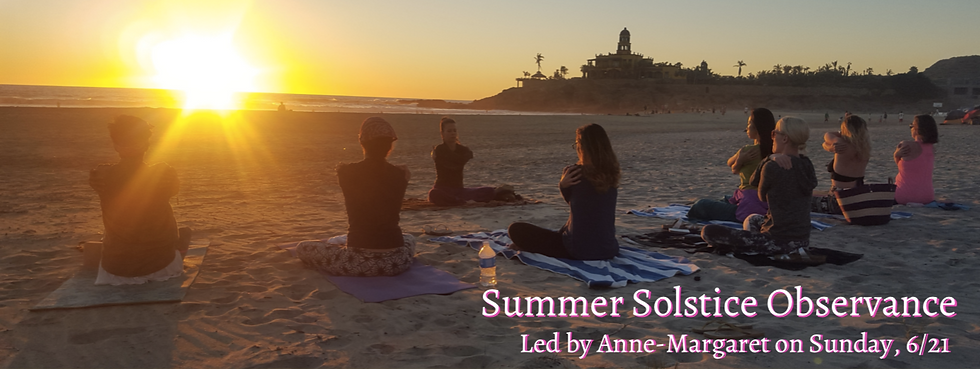 Summer Solstice Observation