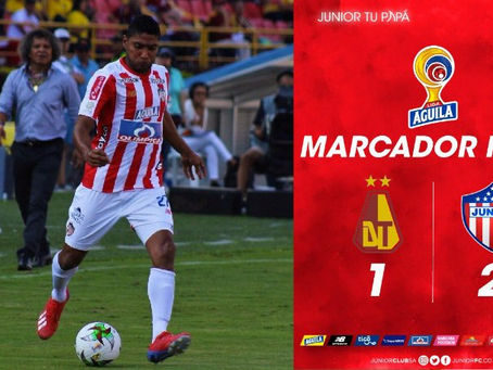 Junior superó a Deportes Tolima