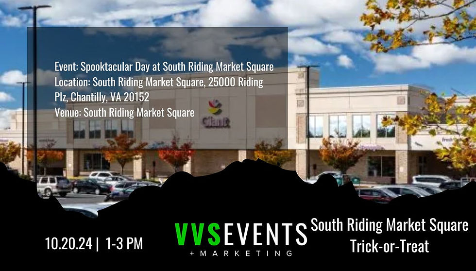 Spooktacular Day at South Riding Market Square