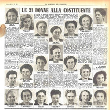 L’Assemblea Costituente si tinge di rosa          