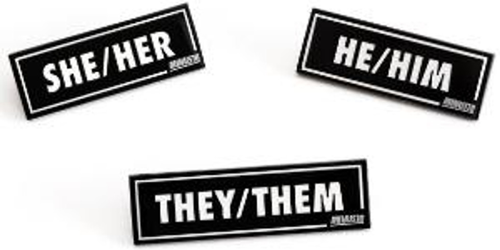 Win an IDAHOBIT Day Pronoun Badge!
