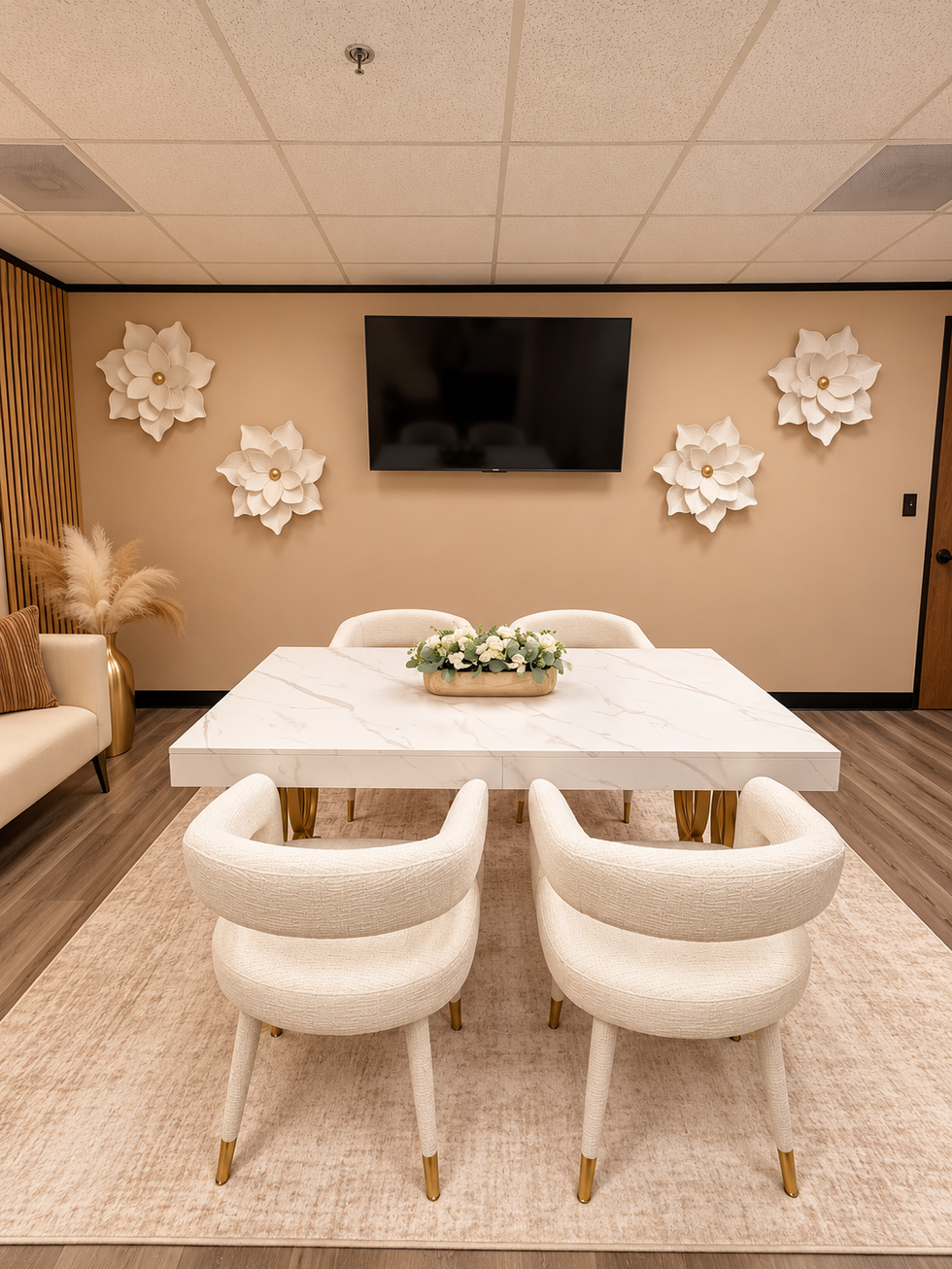Elegant Neutral Consultation Room
