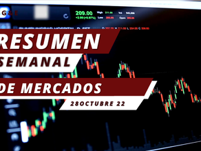 Resumen Semanal de Mercados (28 Octubre 2022)