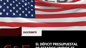 El déficit presupuestal de Estados Unidos se hunde en mayo