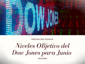 Proyección Técnica del DOW JONES Junio 2022