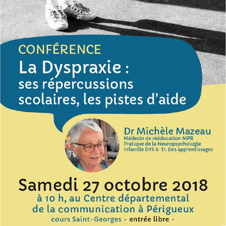 Conférence sur la dyspraxie