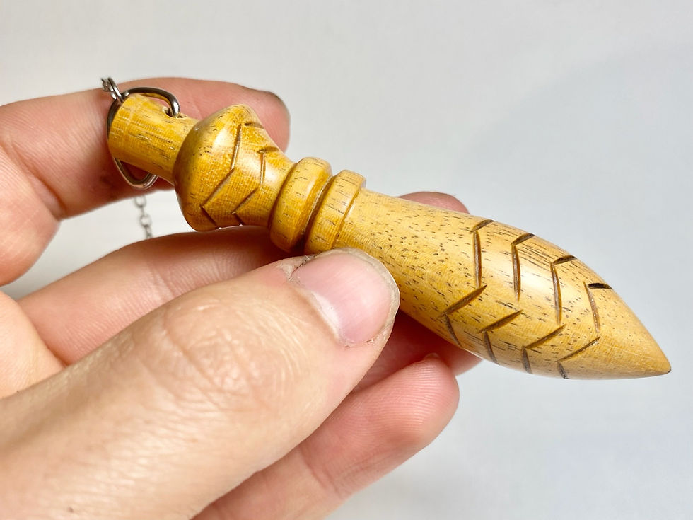 Miniature : Pendule thot en bois de BOCCO